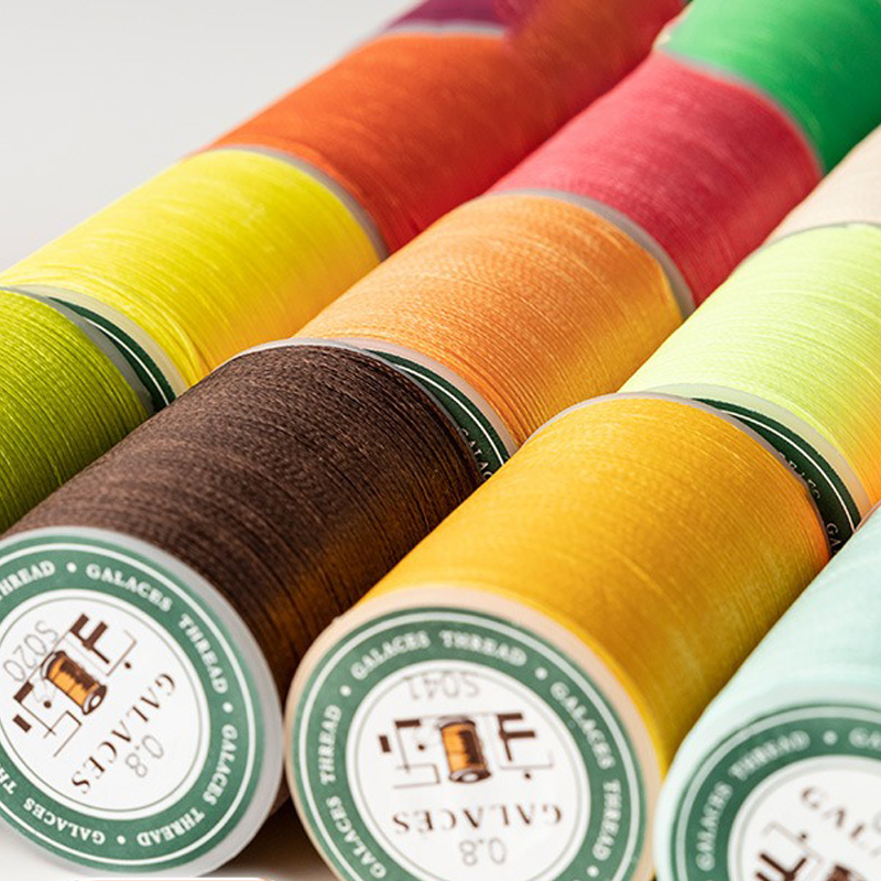 Waxed Thread Linen - 90m 0.8mm Leather Line Waxed Cord