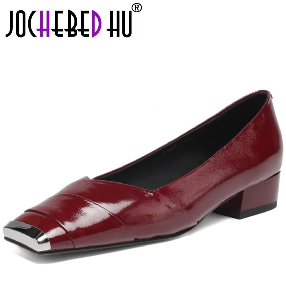 Leather Work Women Shoes - 【JOCHEBED HU】Comfortable Lamb Skin Slip-On Work