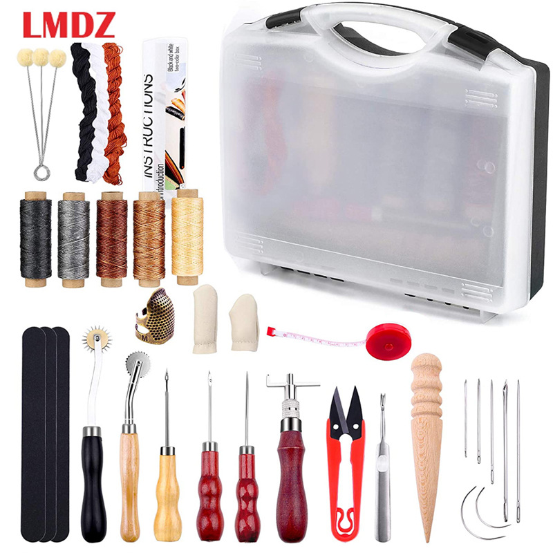 Leatherwork Rivets - Professional Leather Craft Kit with Waxed