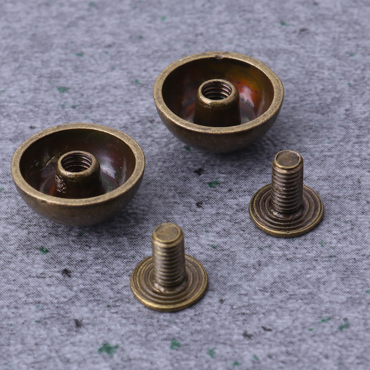 Leatherwork Rivets - 20Pcs Punk Mushroom Rivets Alloy Screw