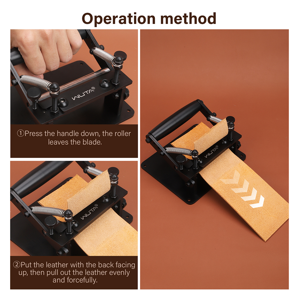 WUTA Manual Leather Skiving Ma - Skiver Leather Thin reseña y precio