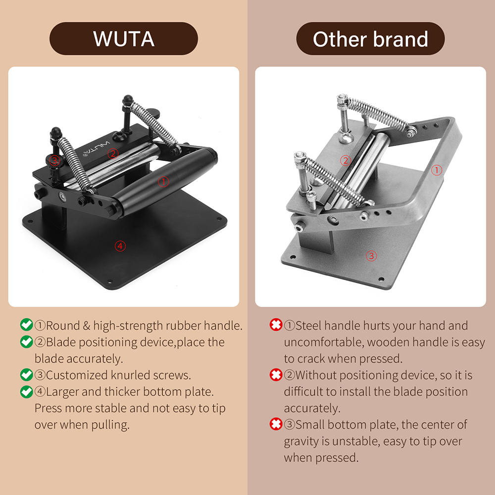 WUTA Manual Leather Skiving Ma - Skiver Leather Thin reseña y precio