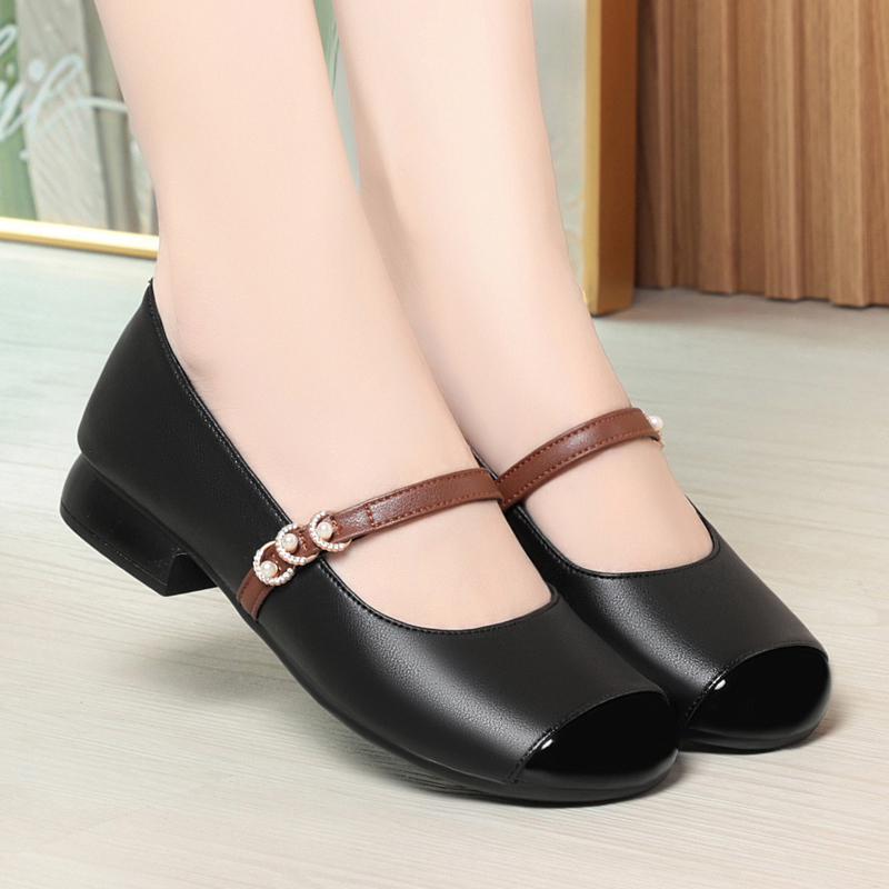AIYUQI Mary Jane Shoes Women's - Leather Work Women Shoes reseña y precio