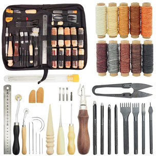 18-Piece Professional Leather  - Leatherwork Essentials reseña y precio