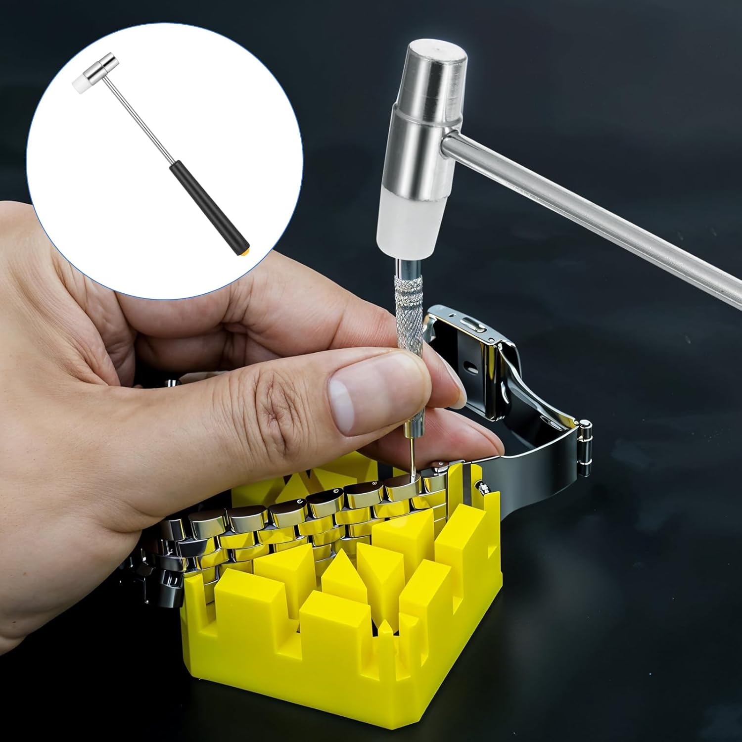 Mini Dual Head Metal Jewelry H - Leatherworking Equipment reseña y precio