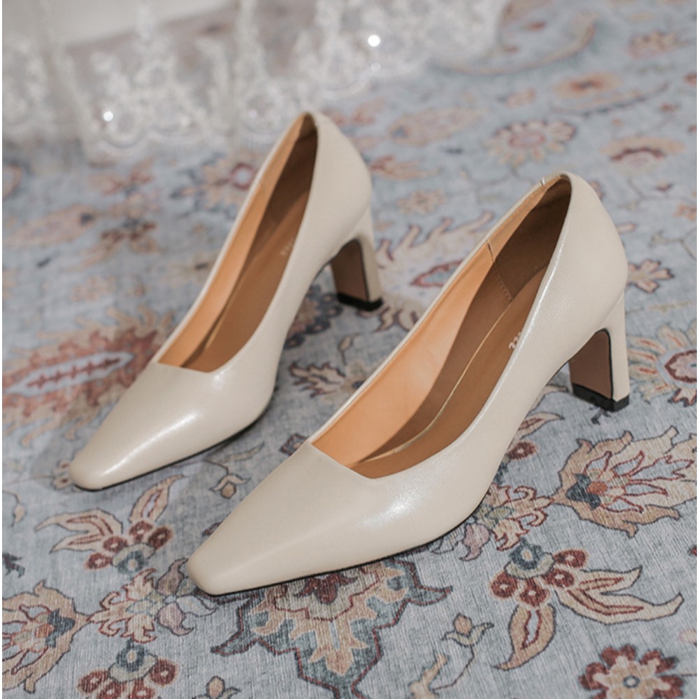 High Heels Women's New Profess - Leather Work Women Shoes reseña y precio