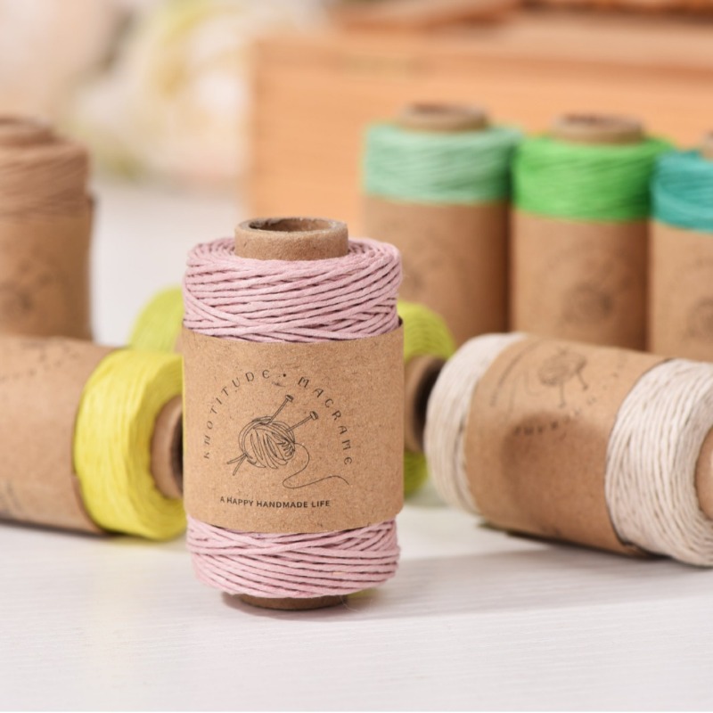 0.8mm Colorful Cotton Hemp Wax - Waxed Thread Linen reseña y precio