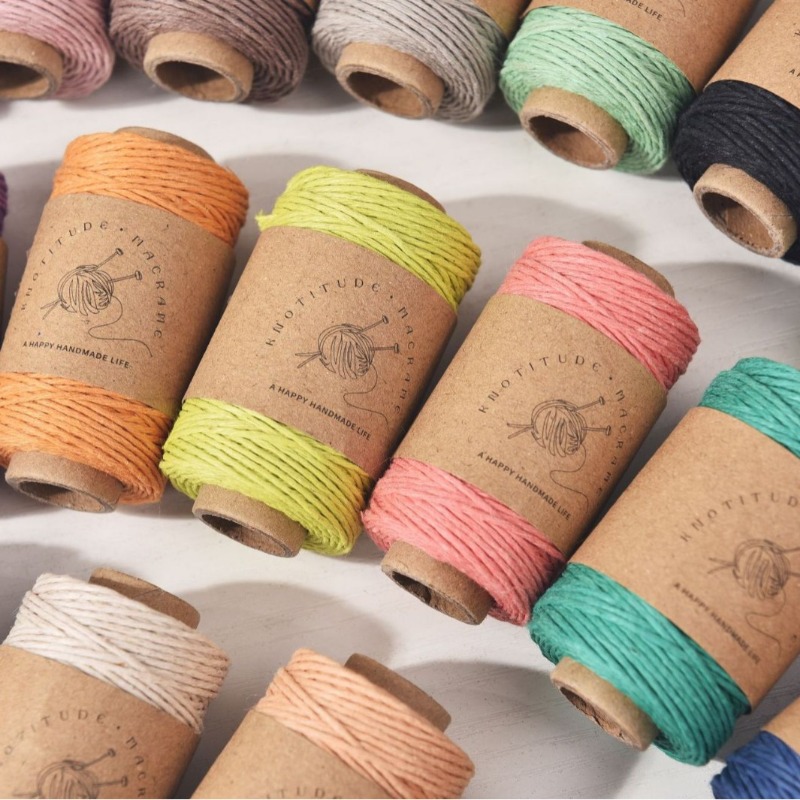 0.8mm Colorful Cotton Hemp Wax - Waxed Thread Linen reseña y precio