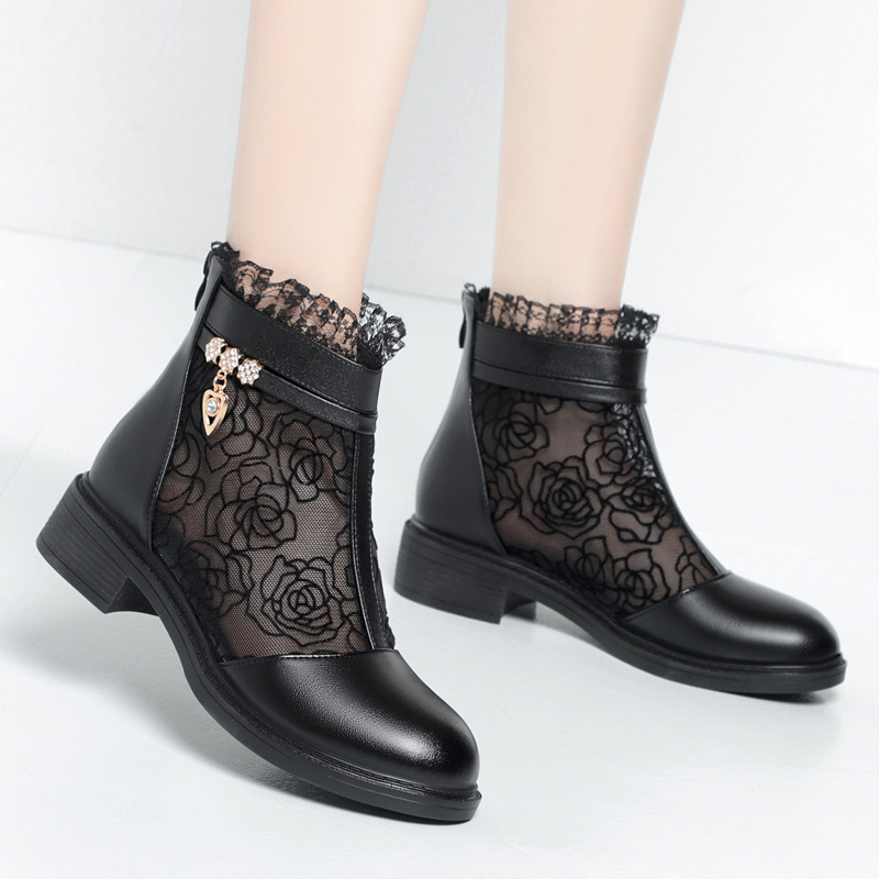 2.5cm Comfortable Breathable M - Leather Work Women Shoes reseña y precio