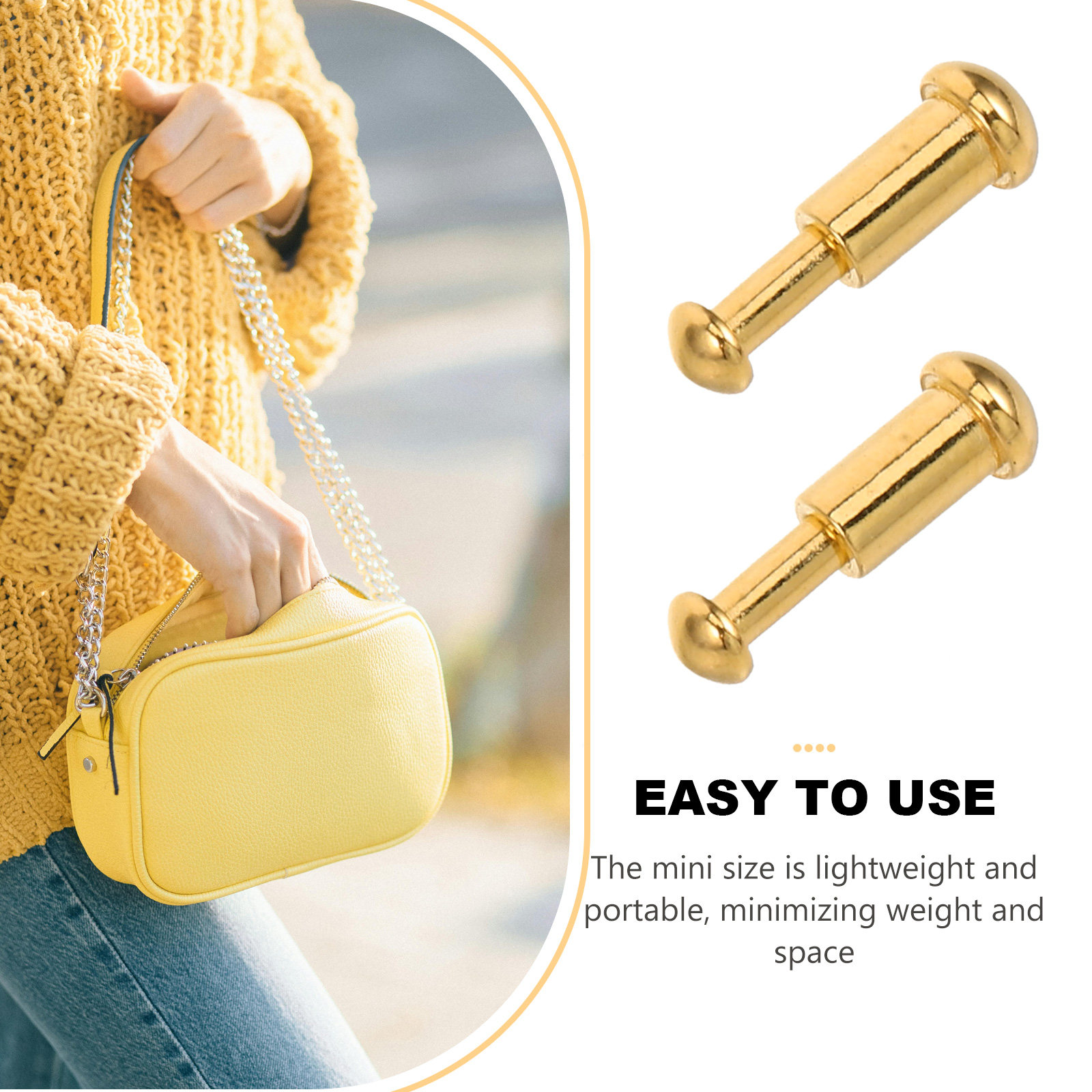 50Sets Premium Golden Stainles - Leatherwork Rivets reseña y precio