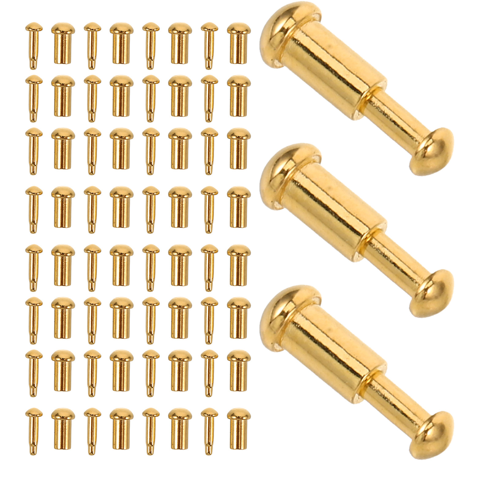 50Sets Premium Golden Stainles - Leatherwork Rivets reseña y precio