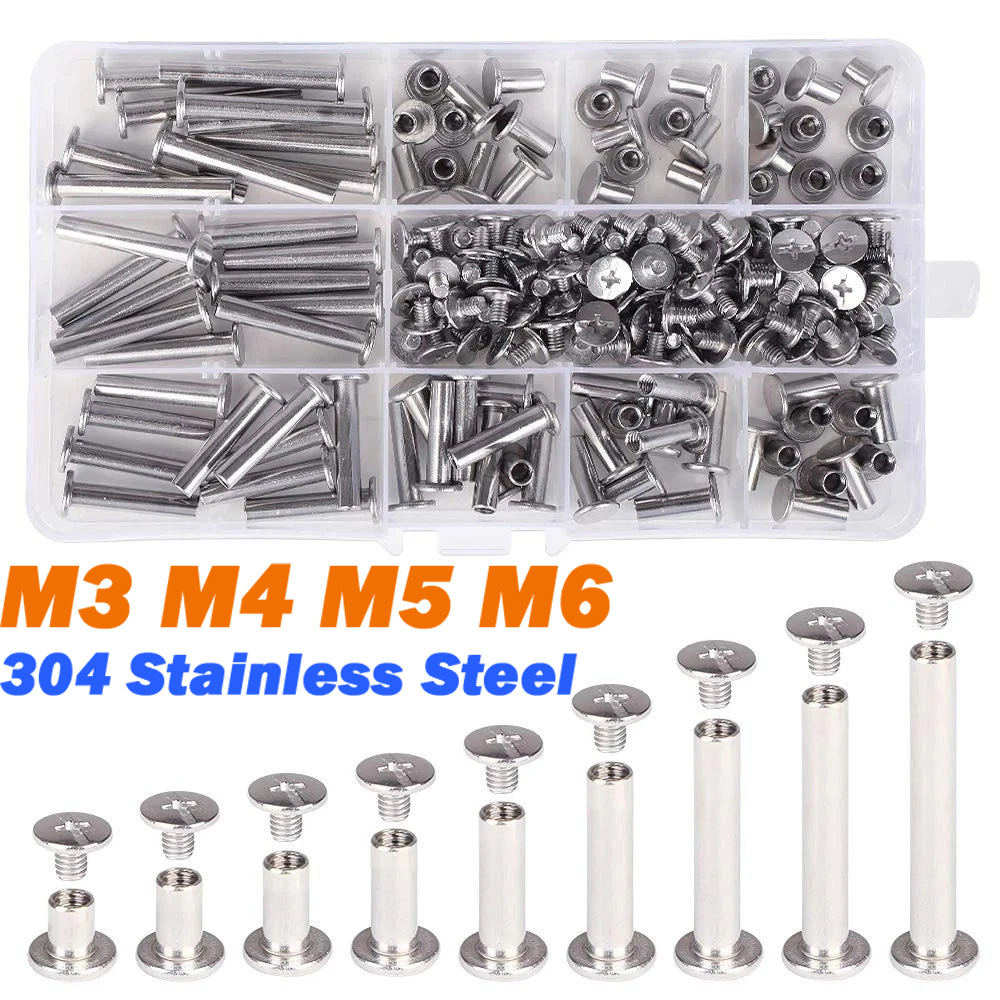 Binding Screws Assorted Kit M3 - Leatherwork Rivets reseña y precio