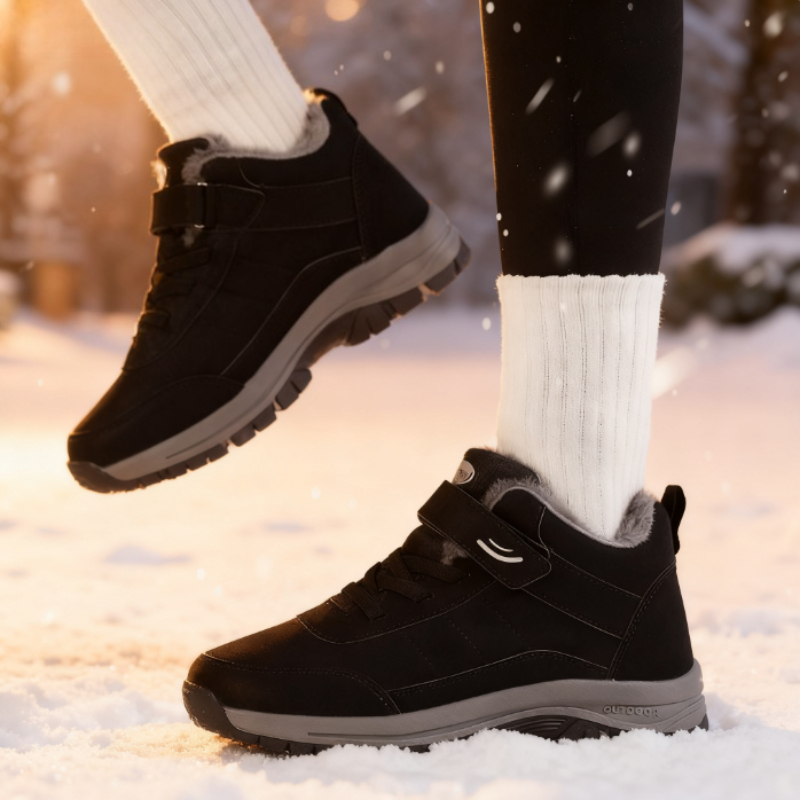 Winter Boots for Women Casual  - Leather Work Women Shoes reseña y precio