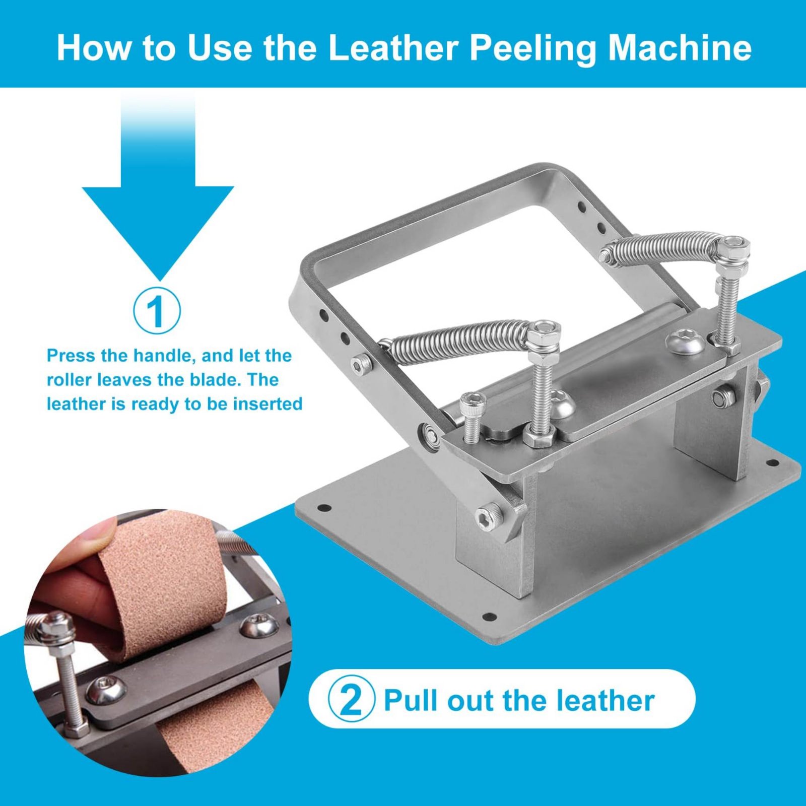 Manual Leather Skiver Replacea - Leatherworking Equipment reseña y precio