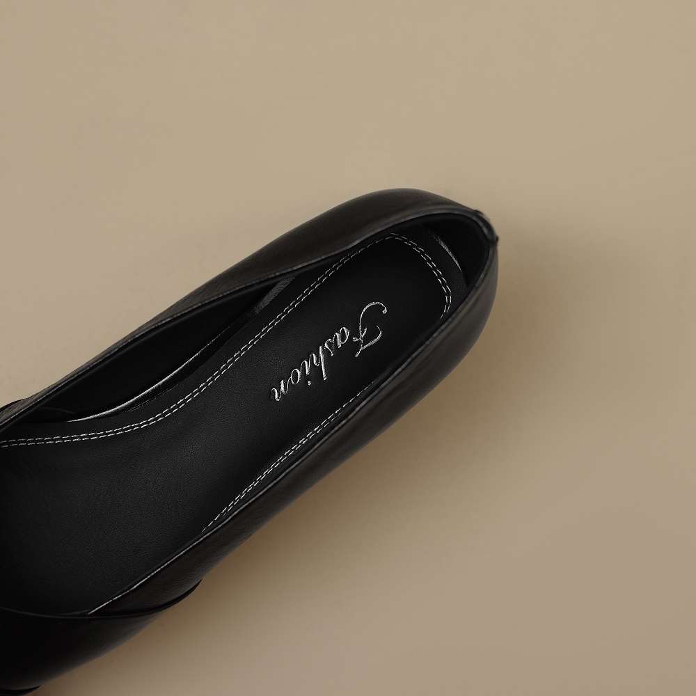【JOCHEBED HU】Comfortable Lamb  - Leather Work Women Shoes reseña y precio
