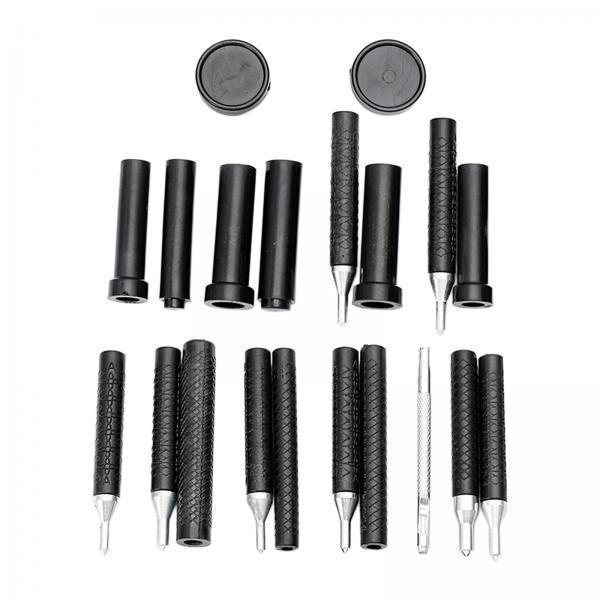 Leather Punch Snap Kits Hand T - Leatherwork Rivets reseña y precio