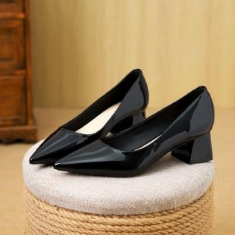 2026 Spring Autumn New Patent  - Leather Work Women Shoes reseña y precio