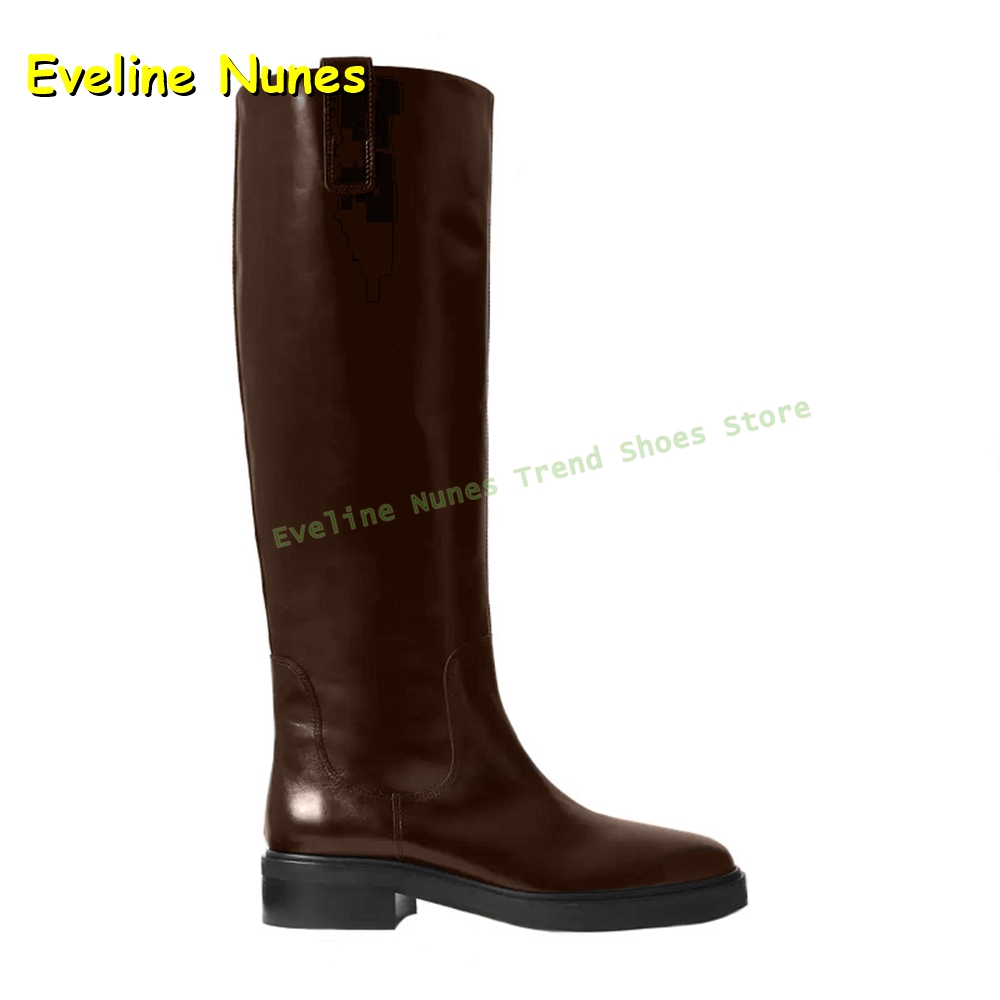 Black Leather Knee High Riding - Leather Work Women Shoes reseña y precio
