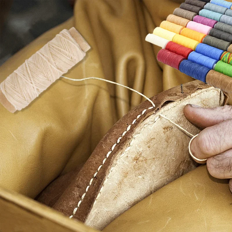 30m 0.8mm Leather Sewing Waxed - Waxed Thread Linen reseña y precio