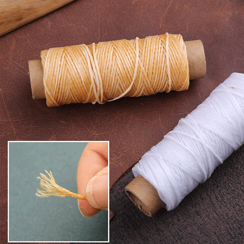 30m 0.8mm Leather Sewing Waxed - Waxed Thread Linen reseña y precio