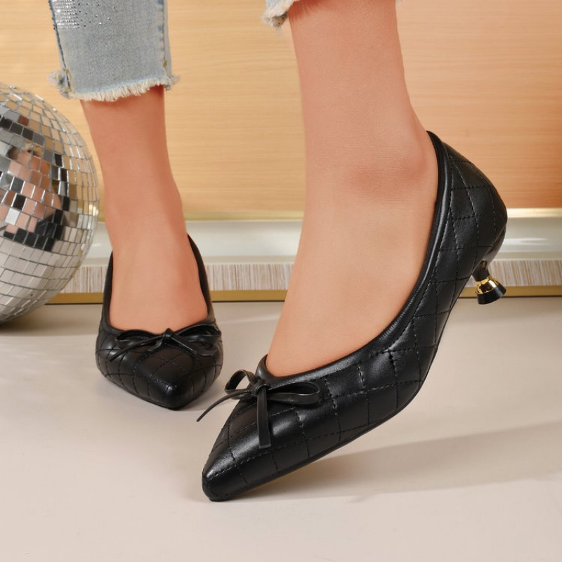 Vintage Women's Pointed Toe Bo - Leather Work Women Shoes reseña y precio