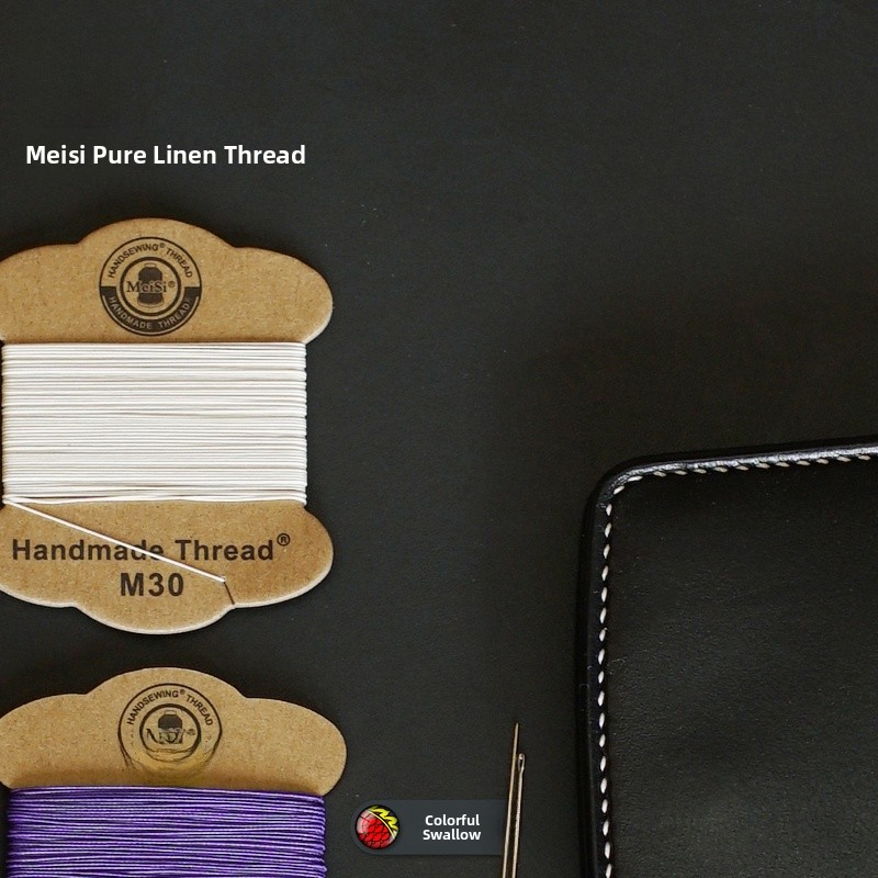 MeiSi Linen Thread 045mm Hand  - Waxed Thread Linen reseña y precio