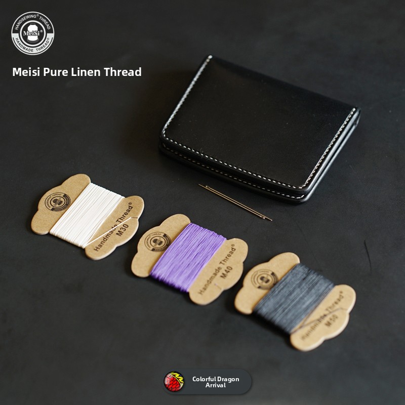 MeiSi Linen Thread 045mm Hand  - Waxed Thread Linen reseña y precio