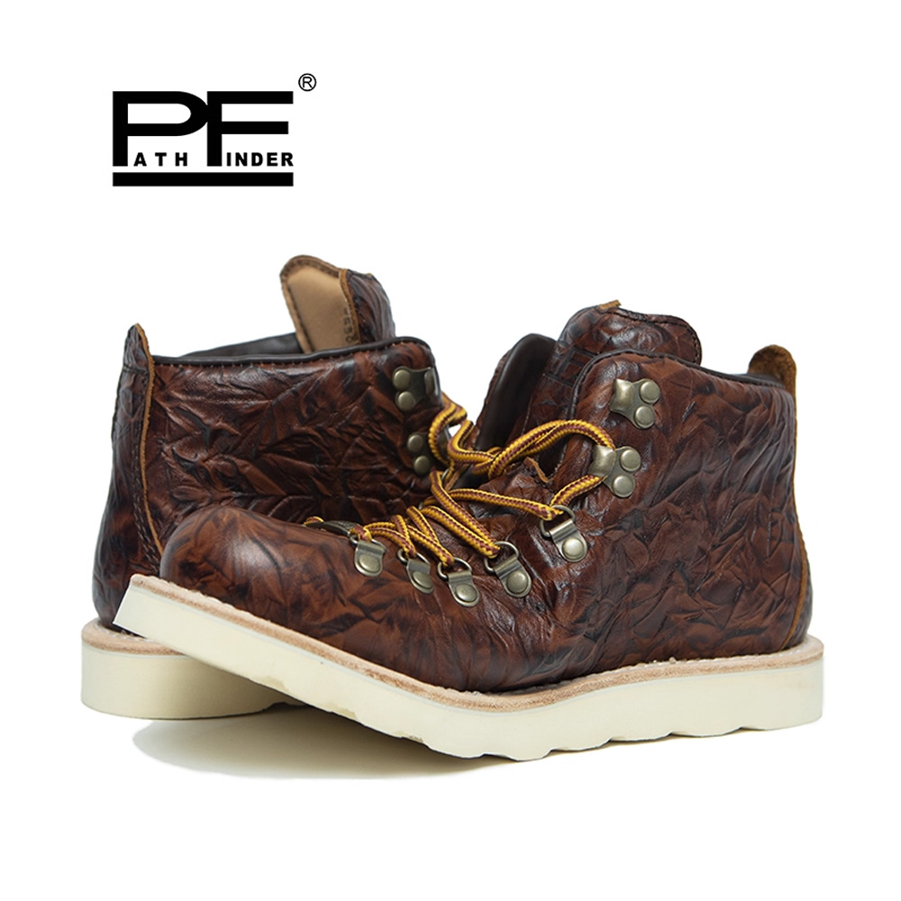 pf Fashion Men's Genuine Leath - Leather Work Women Shoes reseña y precio