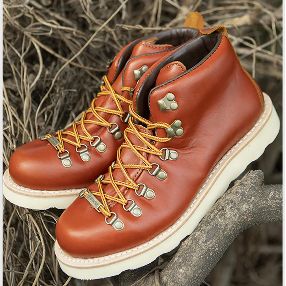 pf Fashion Men's Genuine Leath - Leather Work Women Shoes reseña y precio