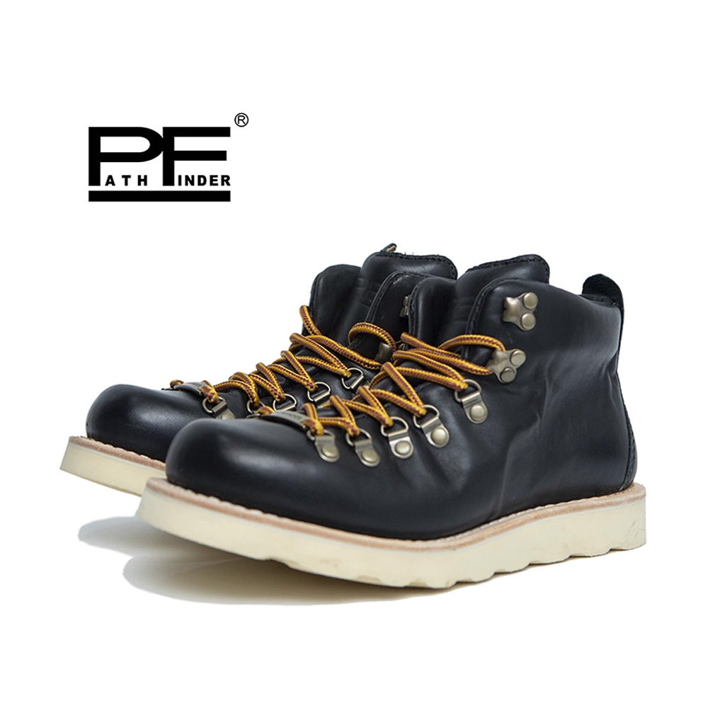 pf Fashion Men's Genuine Leath - Leather Work Women Shoes reseña y precio