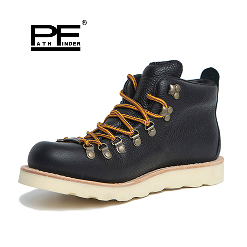 pf Fashion Men's Genuine Leath - Leather Work Women Shoes reseña y precio