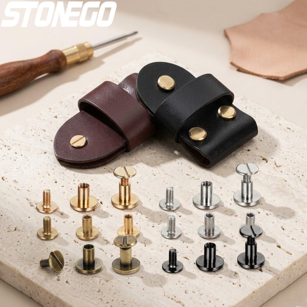 Decorative Leather Craft Hardw - Leatherwork Rivets reseña y precio