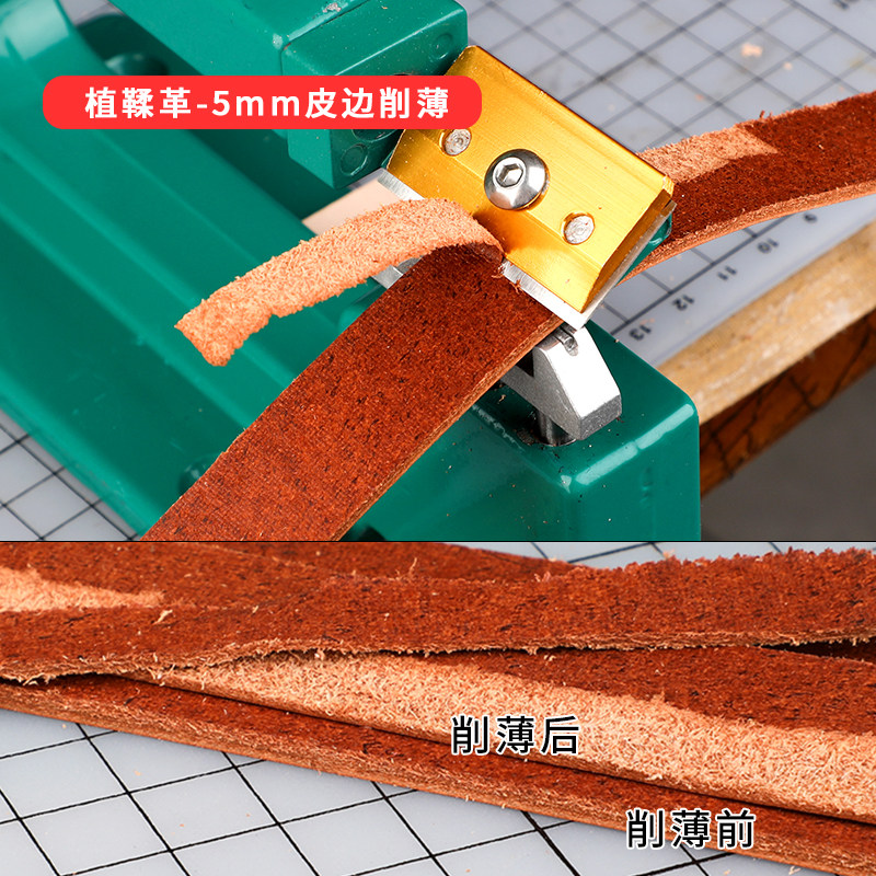 New DIY Leather Craft Splitter - Skiver Leather Thin reseña y precio