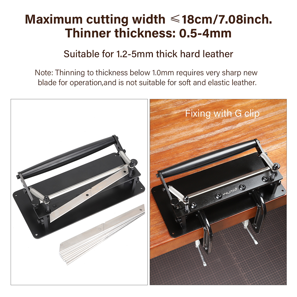 WUTA Manual Leather Skiving Ma - Skiver Leather Thin reseña y precio