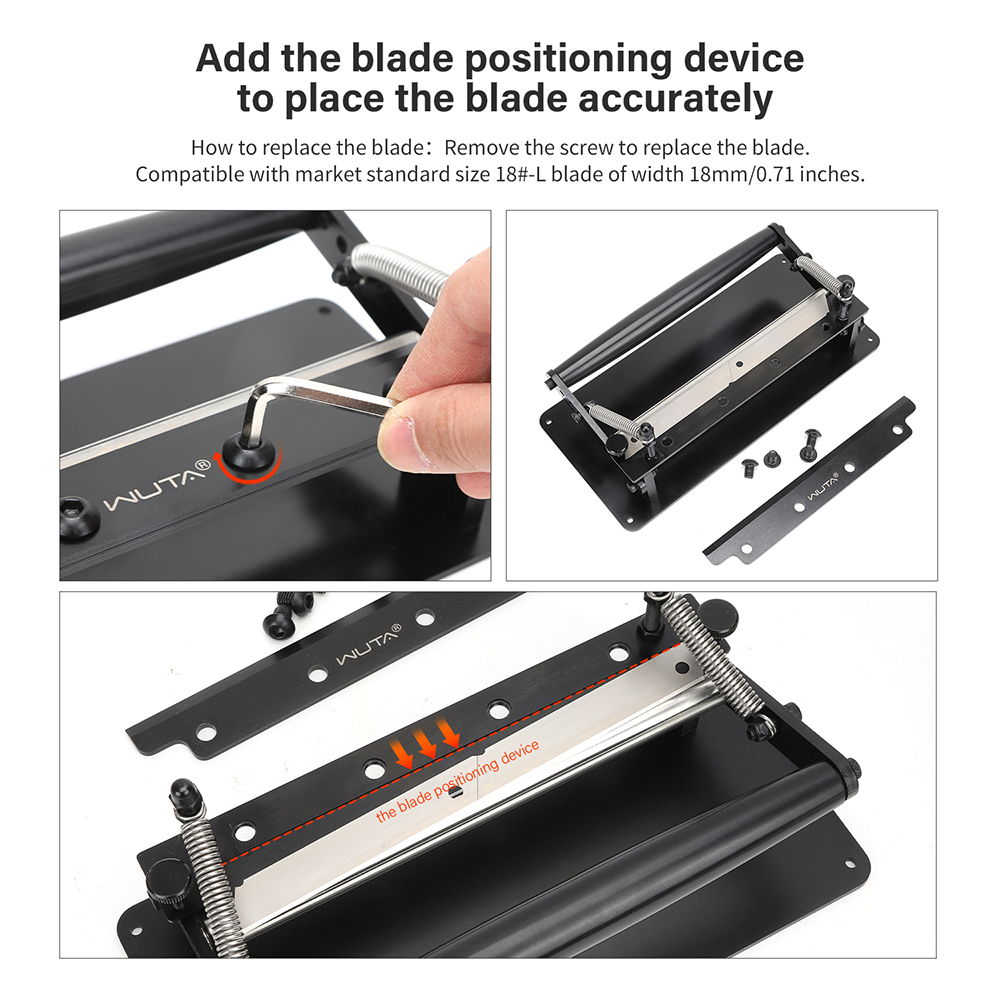 WUTA Manual Leather Skiving Ma - Skiver Leather Thin reseña y precio