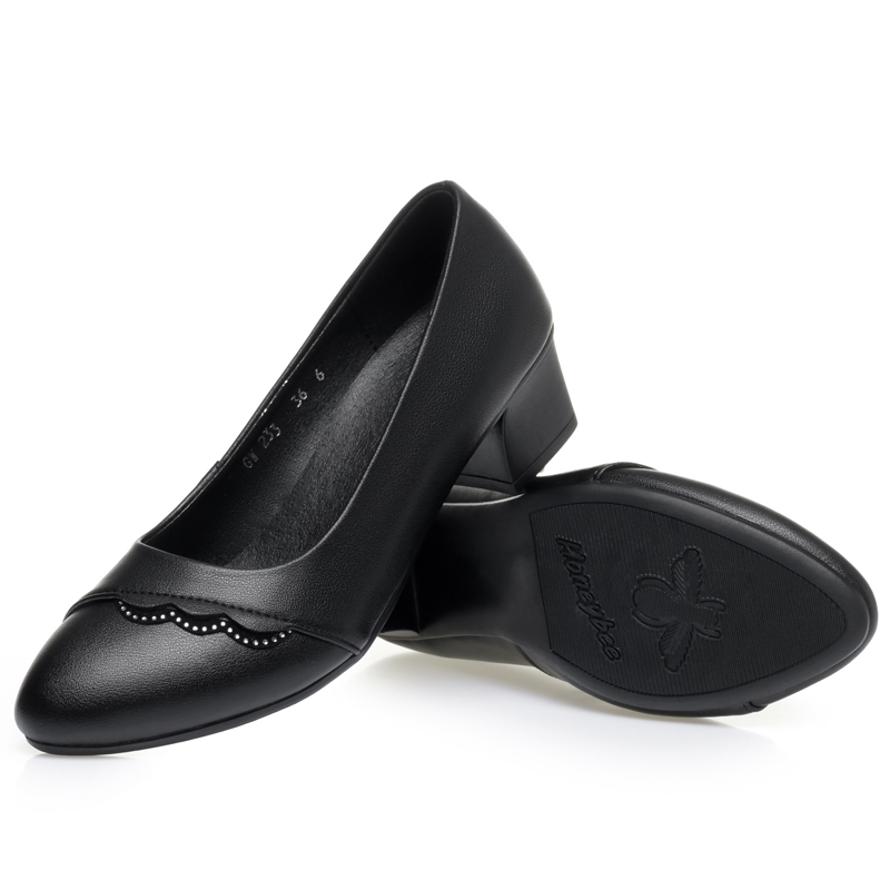AIYUQI Women's Genuine Leather - Leather Work Women Shoes reseña y precio