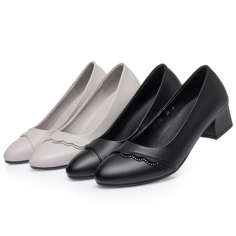 AIYUQI Women's Genuine Leather - Leather Work Women Shoes reseña y precio