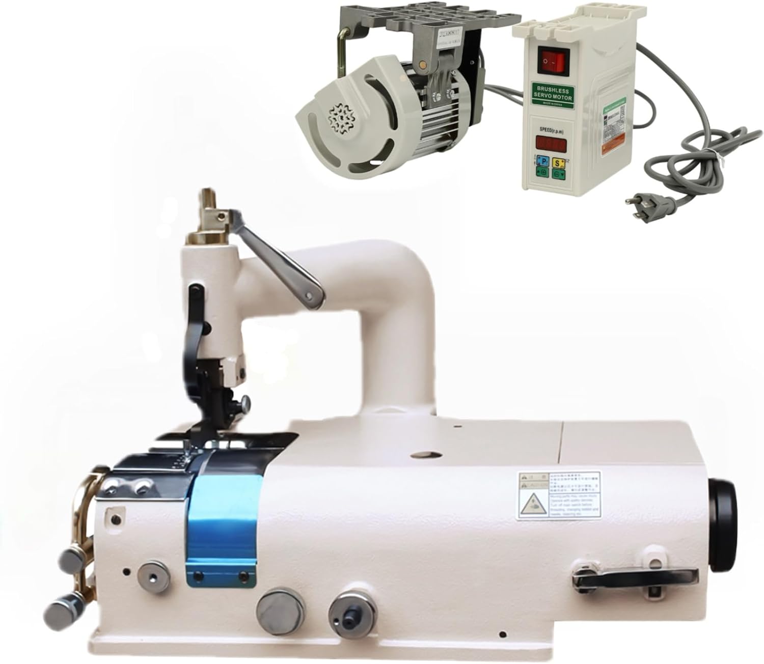 SM-801 Sewing Machine Electric - Skiver Leather Thin reseña y precio