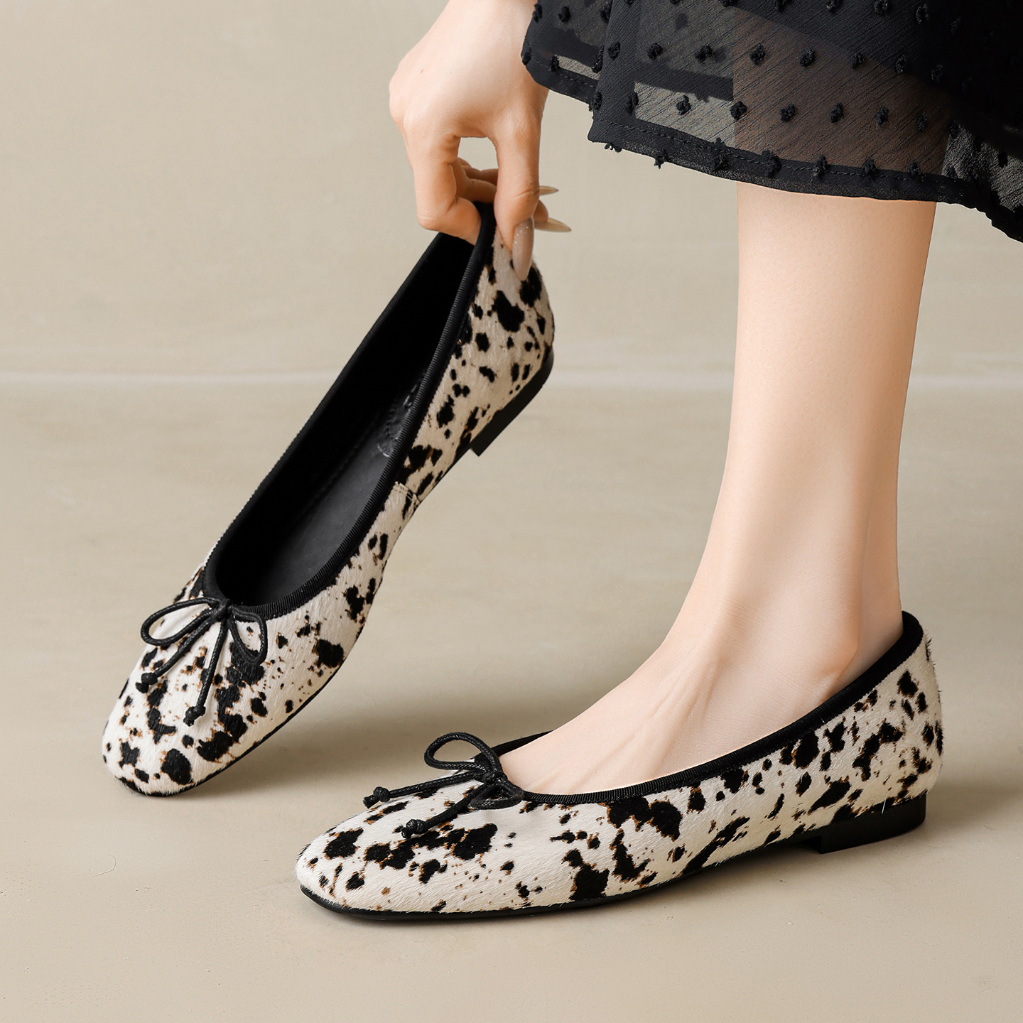  Genuine Leather Horsehair Le - Leather Work Women Shoes reseña y precio
