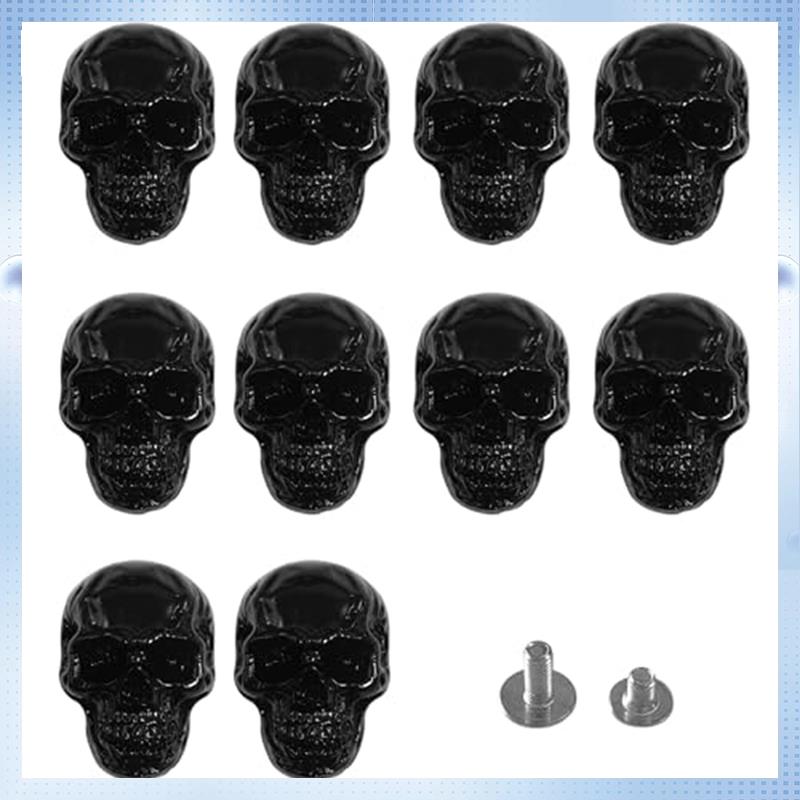 CYL-DIY Skull Stud Rivet, 10 P - Leatherwork Rivets reseña y precio