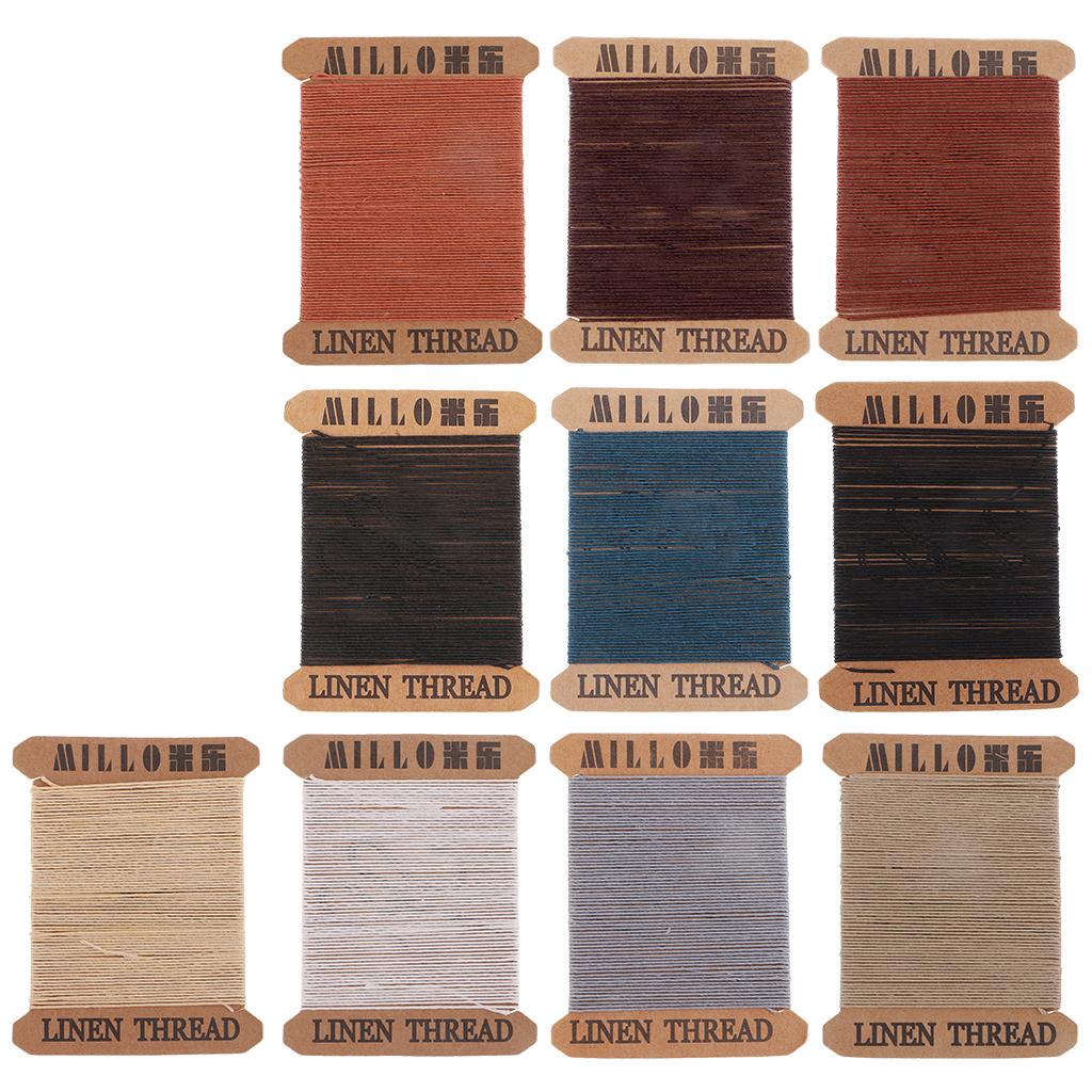 Waxed Linen Thread for Hand Se - Waxed Thread Linen reseña y precio